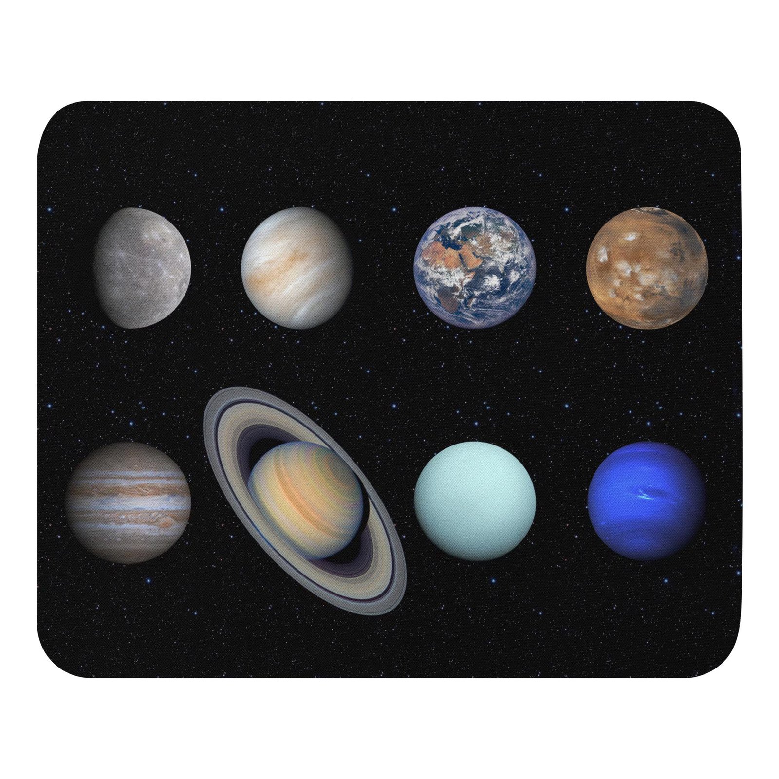 8 Planets Mouse Pad