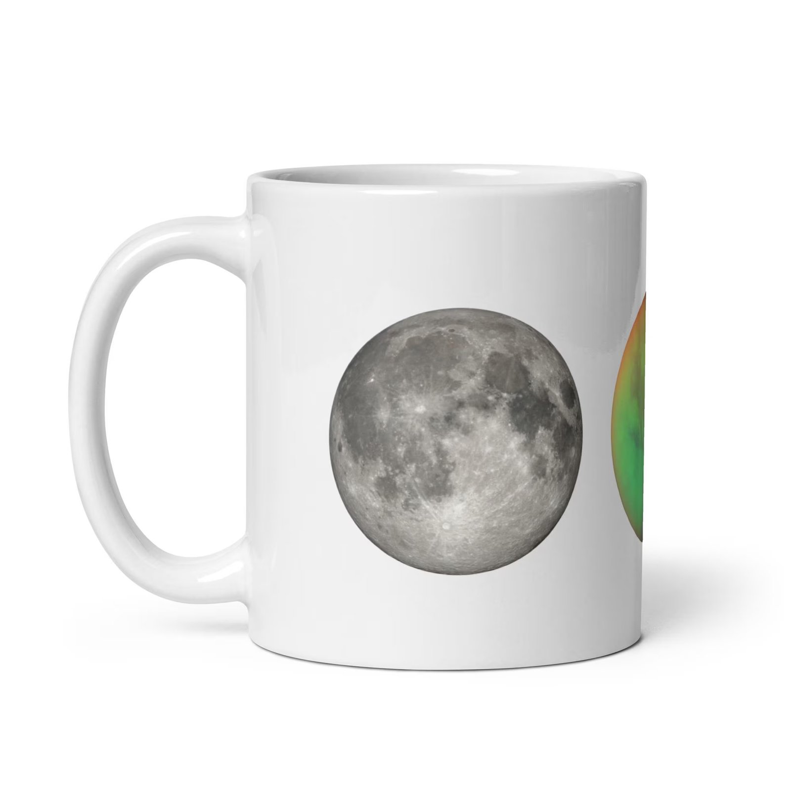 The Moon, Titan, Triton Mug